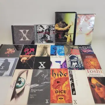 X JAPAN 엑스재팬 CD 비디오 컬렉션 CD 앨범