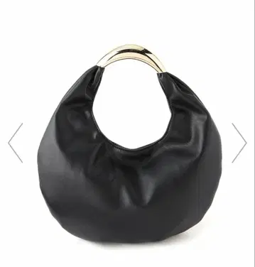 LE VERNIS 블랙 핸드백 골드 핸들