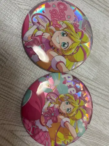 프리큐어 드림스테이지 큐어 아이돌 캔뱃지