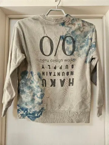 HAKU 수제 염색 nerudesignworks 맨투맨 M 사이즈