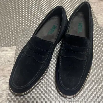 블랙 스웨이드 로퍼