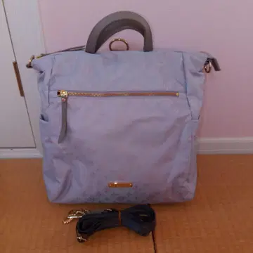 러셋 연보라 3 way 토트백 골드 지퍼