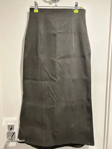 DES PRES 코튼 스트레치 칼제 머메이드 스커트