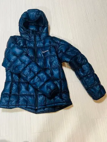 몽벨 플라즈마1000 알파인 다운 파카 네이비