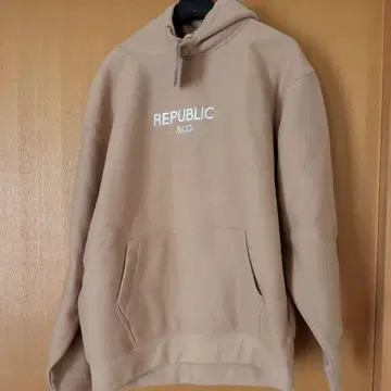 REPUBLIC & CO 리퍼블릭 클래식 코튼 후디 L
