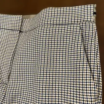 [ ZARA BASIC ] 하운드투스 체크 패턴 슬랙스 XS