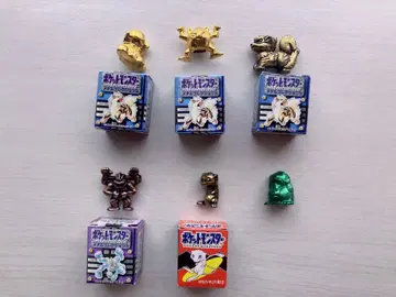 포켓몬 메탈 컬렉션 피규어 6개 세트 박스 포함