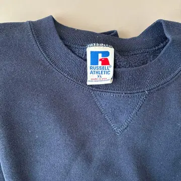 RUSSELL ATHLETIC XL 네이비 맨투맨 usa제