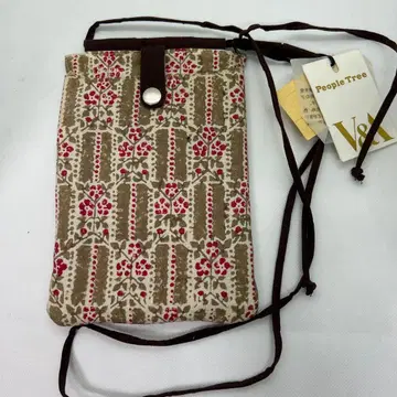 People Tree 꽃무늬 스마트폰 숄더백