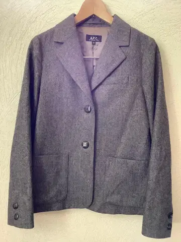 A.P.C. 그레이 테일러드 자켓 XS