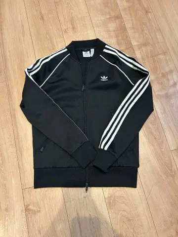 adidas 블랙 저지 스트라이프