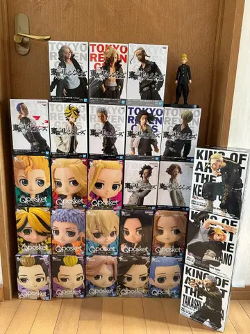 [상자 모두 미개봉] 도쿄 리벤저스 피규어 묶음 판매 27점