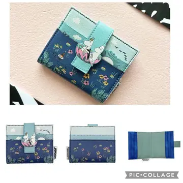 무민 카드 케이스 로터스 패턴 House of Disaster