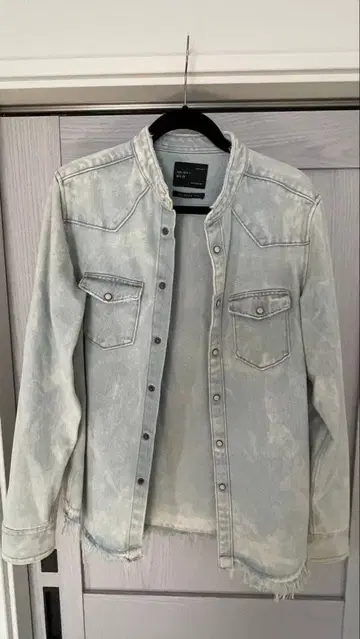 ZARA MAN 릴랙스 핏 데님 자켓 S