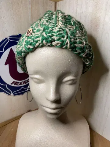 혼합 편직 니트 모자