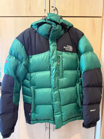 THE NORTH FACE 다운 자켓 그린 블랙