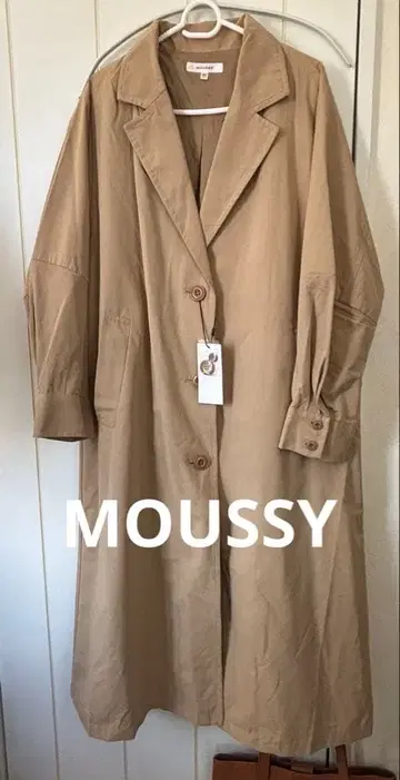 택 포함 MOUSSY 코트