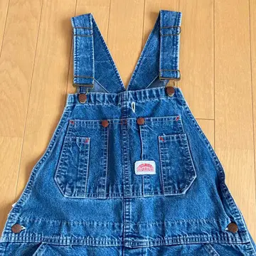 USA제 ROUND HOUSE 라운드 하우스 데님 오버롤 36인치