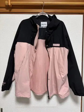 milkfed 마운틴 파카 핑크 M