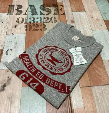 [ M ] 미사용품 웨어하우스 FLUSHING tee HGRAY