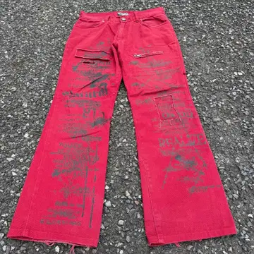 00s SKULLDEOS y2k Punk Flare Pants