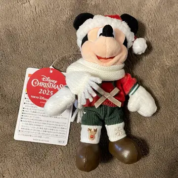 디즈니 크리스마스 2025 인형 배지 미키마우스