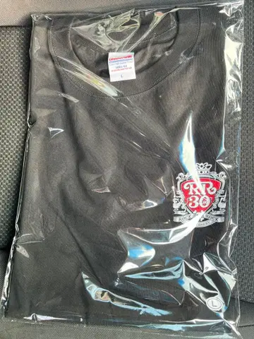 ROCK ROCK 30th 티셔츠 블랙 L 사이즈