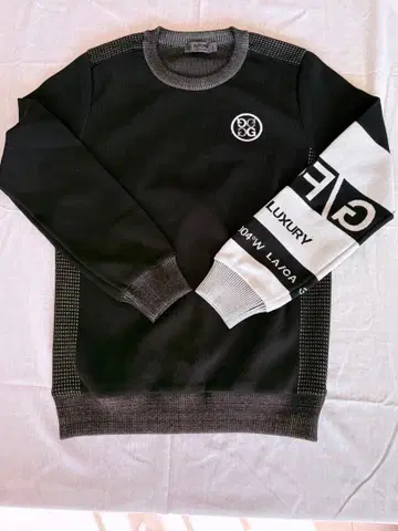 G/FORE 블랙 긴팔 스웨터