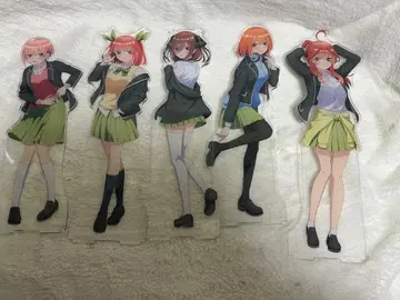 5등분의 신부 BIG 아크릴 스탠드 5체 세트