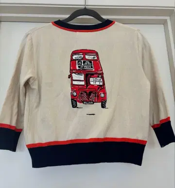 [ 새상품급 ] PALAVA 버스 패턴 가디건