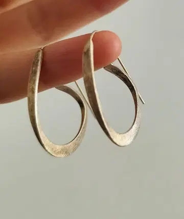 카렌 실버 귀걸이