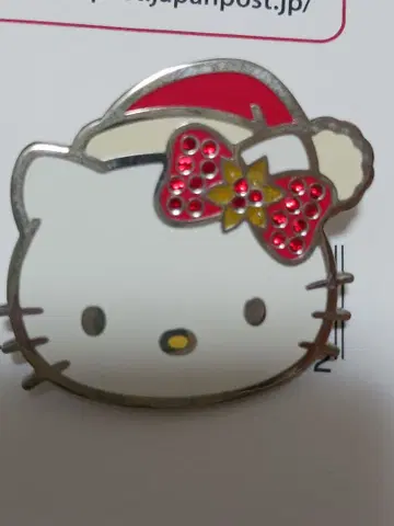 헬로키티 산타 배지 핀 배지 USJ