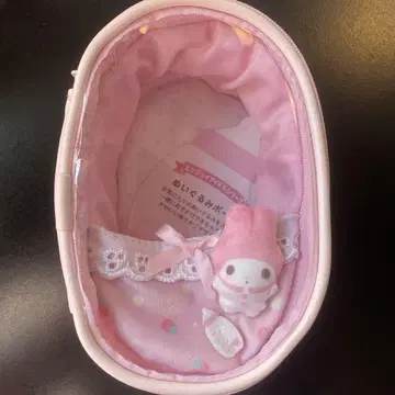마이멜로디 봉제 인형 파우치 엔조이 아이돌
