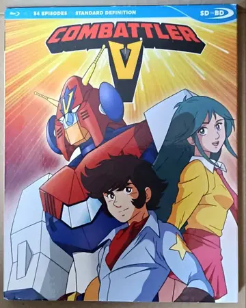 콤바트라 V Blu-ray 전 84화 [ 북미판 ]