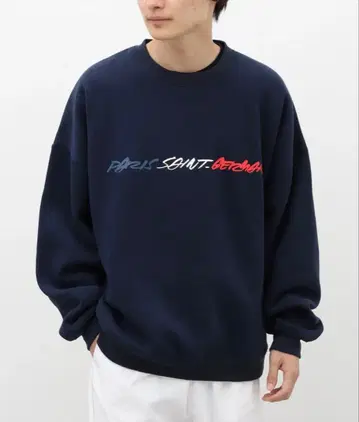 PARIS SAINT-GERMAIN 네이비 맨투맨