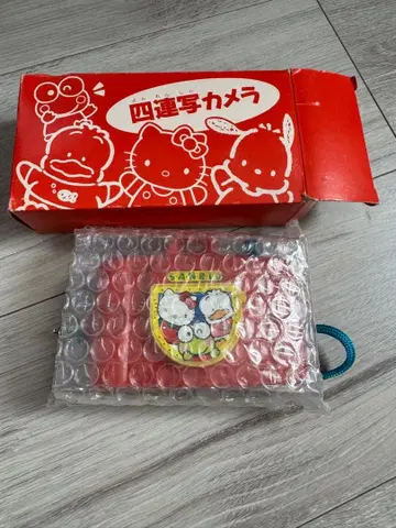 산리오 캐릭터즈 사련사 필름 카메라 컬렉션용 박스 있음