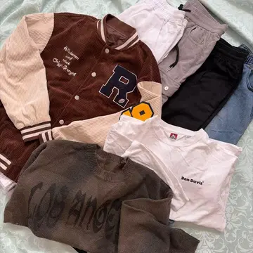 7벌 묶음 판매 남자 겨울 의류