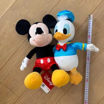 미키마우스 도널드 덕 봉제 인형 세트