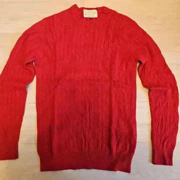 BEAUTY&YOUTH 100% 캐시미어 빨간색 니트 S