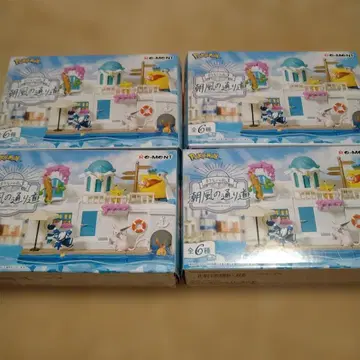 포켓몬 조수 해변길 4종 세트 새상품 미조립 피규어