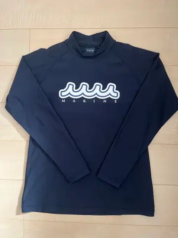 MUTA MARINE 히트퍼포머 모크넥 셔츠 (네이비 5)