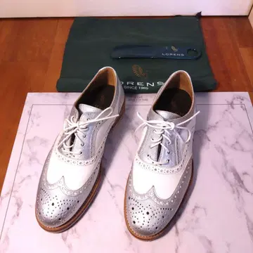 LORENS 실버 화이트 윙 칩