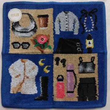 미사용 새상품 FEILER 페이러 손수건 유나이티드 애로우즈 별주 2