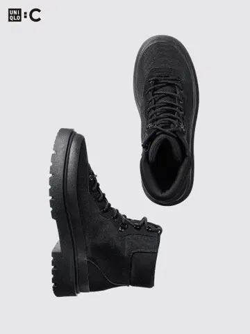 미사용 Uniqlo C 레이스업 부츠 27cm 유니클로C