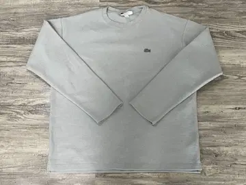 LACOSTE 그레이 긴팔 티셔츠 US XS 1톤