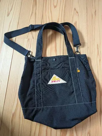 KELTY 블랙 2way 토트백 숄더백