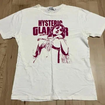HYSTERIC GLAMOUR 화이트 T셔츠 M