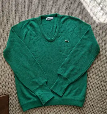 라코스테 V넥 스웨터 sizeL