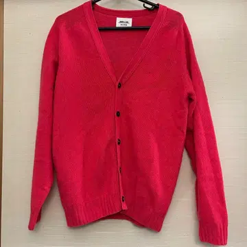 MORRIS & SONS 울 가디건 V넥 긴팔