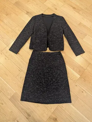 여성용 블랙 정장 세트 L 사이즈